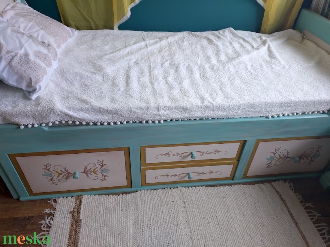 Hercegnő ágy  - otthon & életmód - bútor - ágy - gyerekágy - Meska.hu