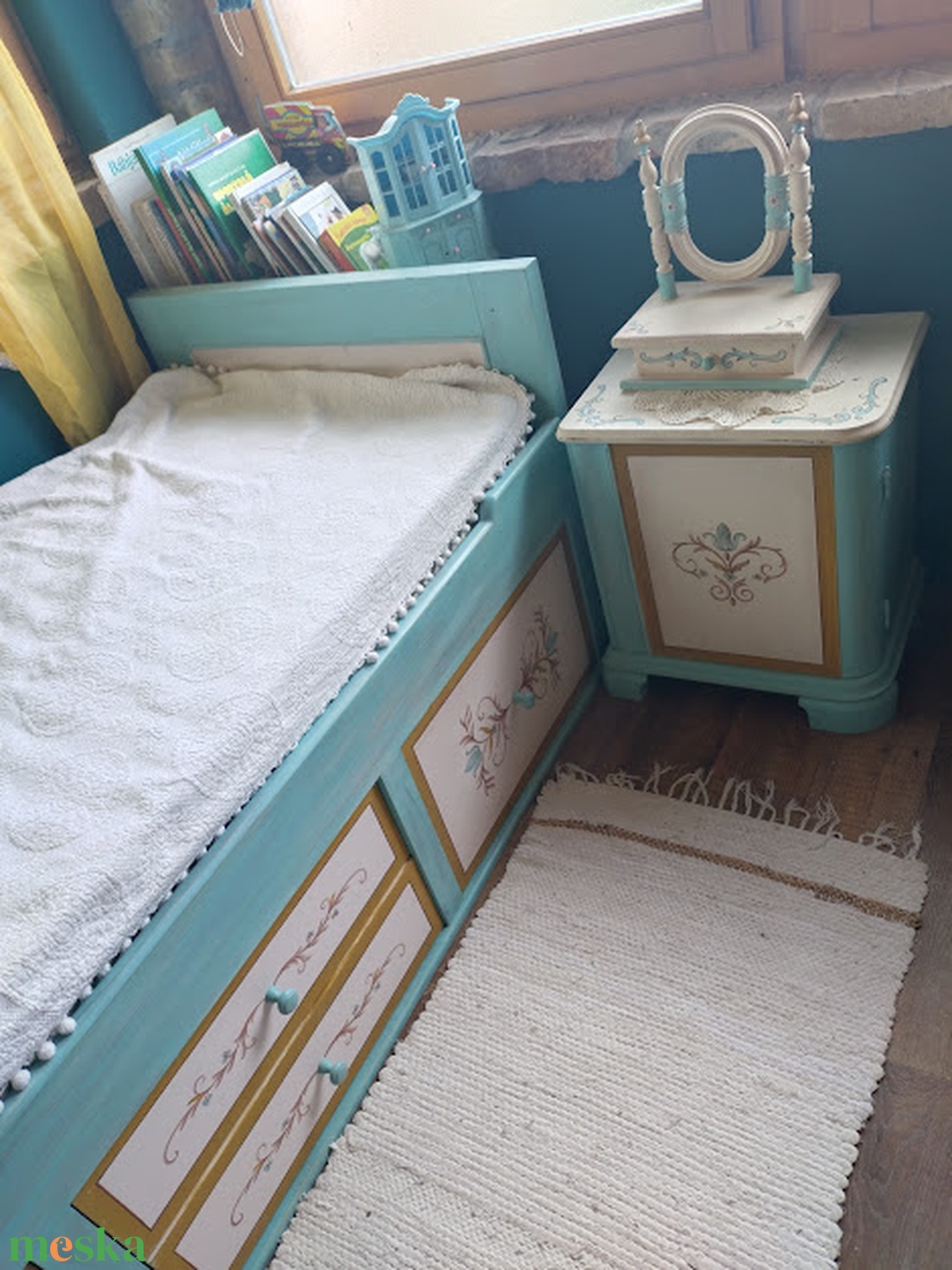 Hercegnő ágy  - otthon & életmód - bútor - ágy - gyerekágy - Meska.hu