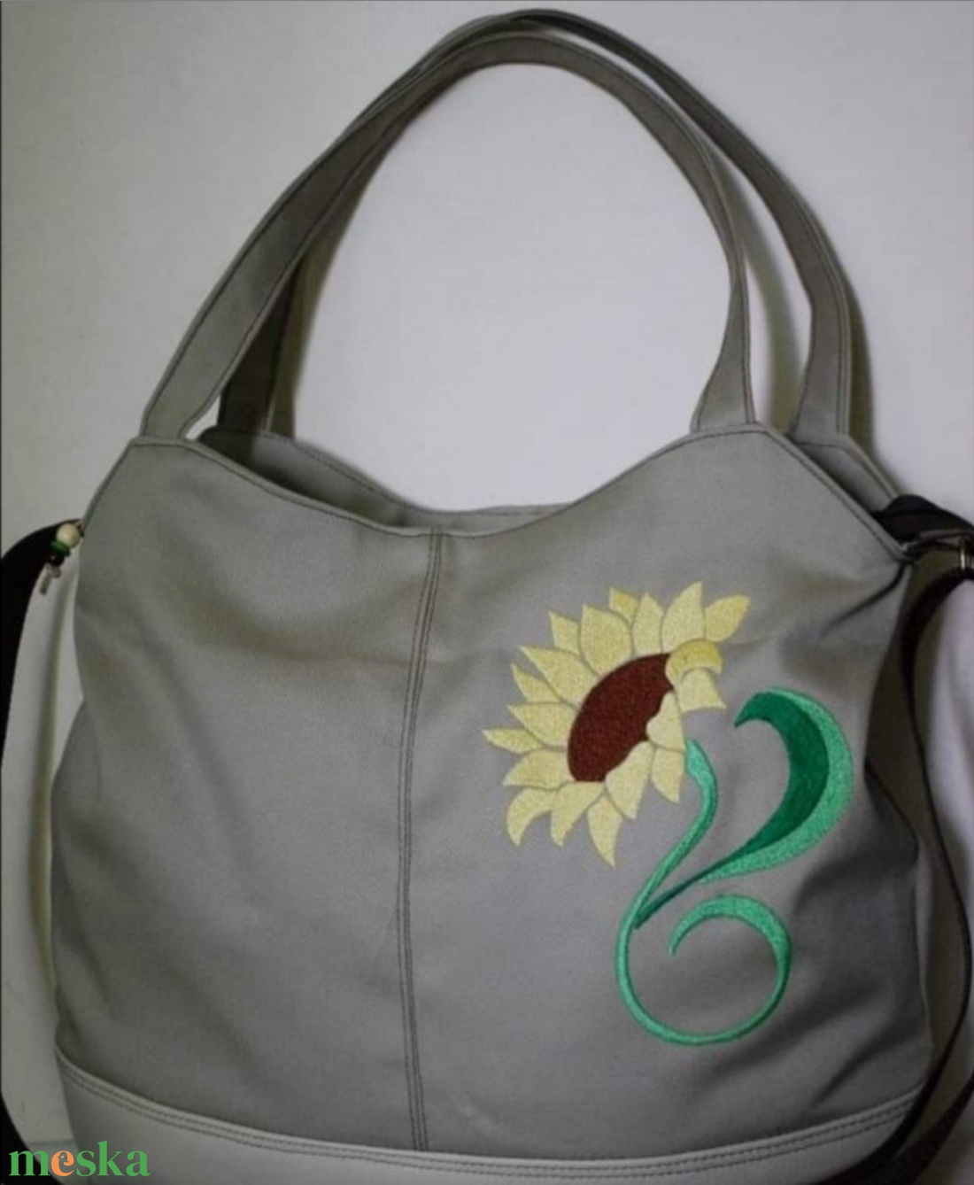 Napraforgó táska - táska & tok - kézitáska & válltáska - vállon átvethető táska - Meska.hu