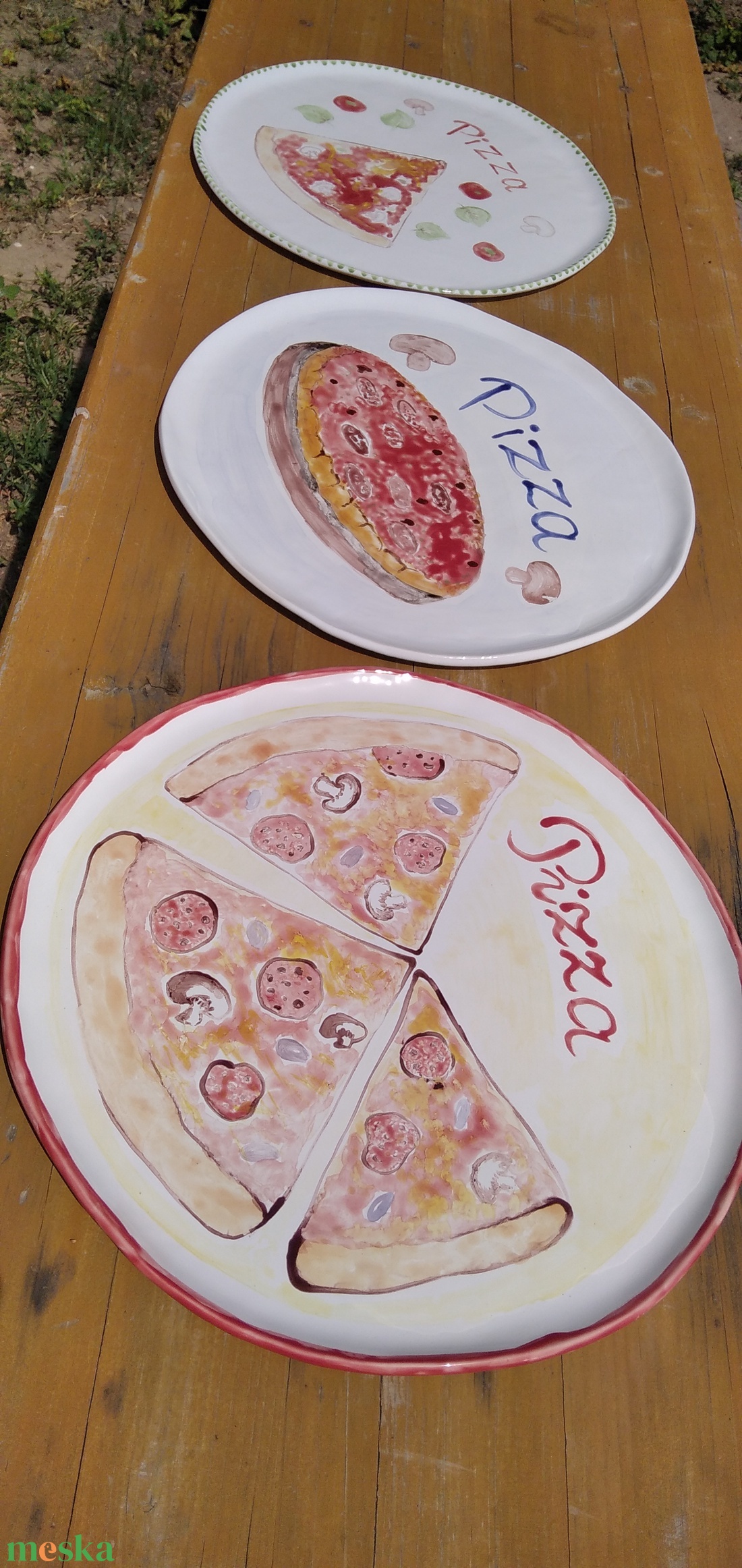 Pizzatálak Leventének - otthon & életmód - konyhafelszerelés, tálalás - tálalás - kínálótál - Meska.hu Pizzatálak Leventének - otthon & életmód - konyhafelszerelés, tálalás - tálalás - kínálótál - Meska.hu
