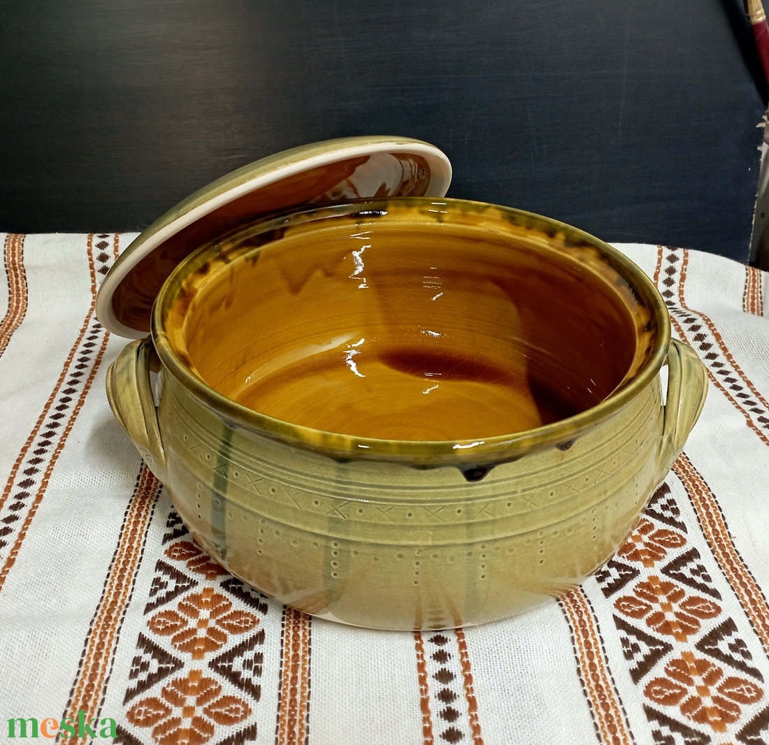 Cserépedény  5l - otthon & életmód - konyhafelszerelés, tálalás - sütés, főzés - sütő- és főzőedény - Meska.hu