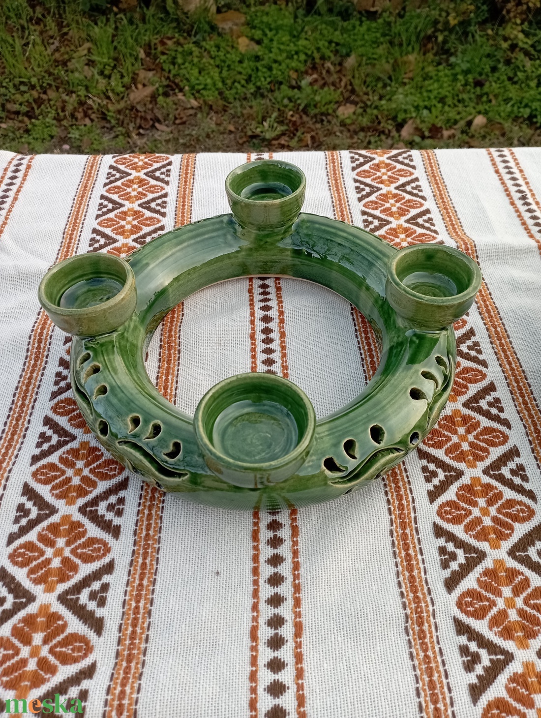 Adventi koszorú - karácsony - adventi díszek - adventi koszorú - Meska.hu