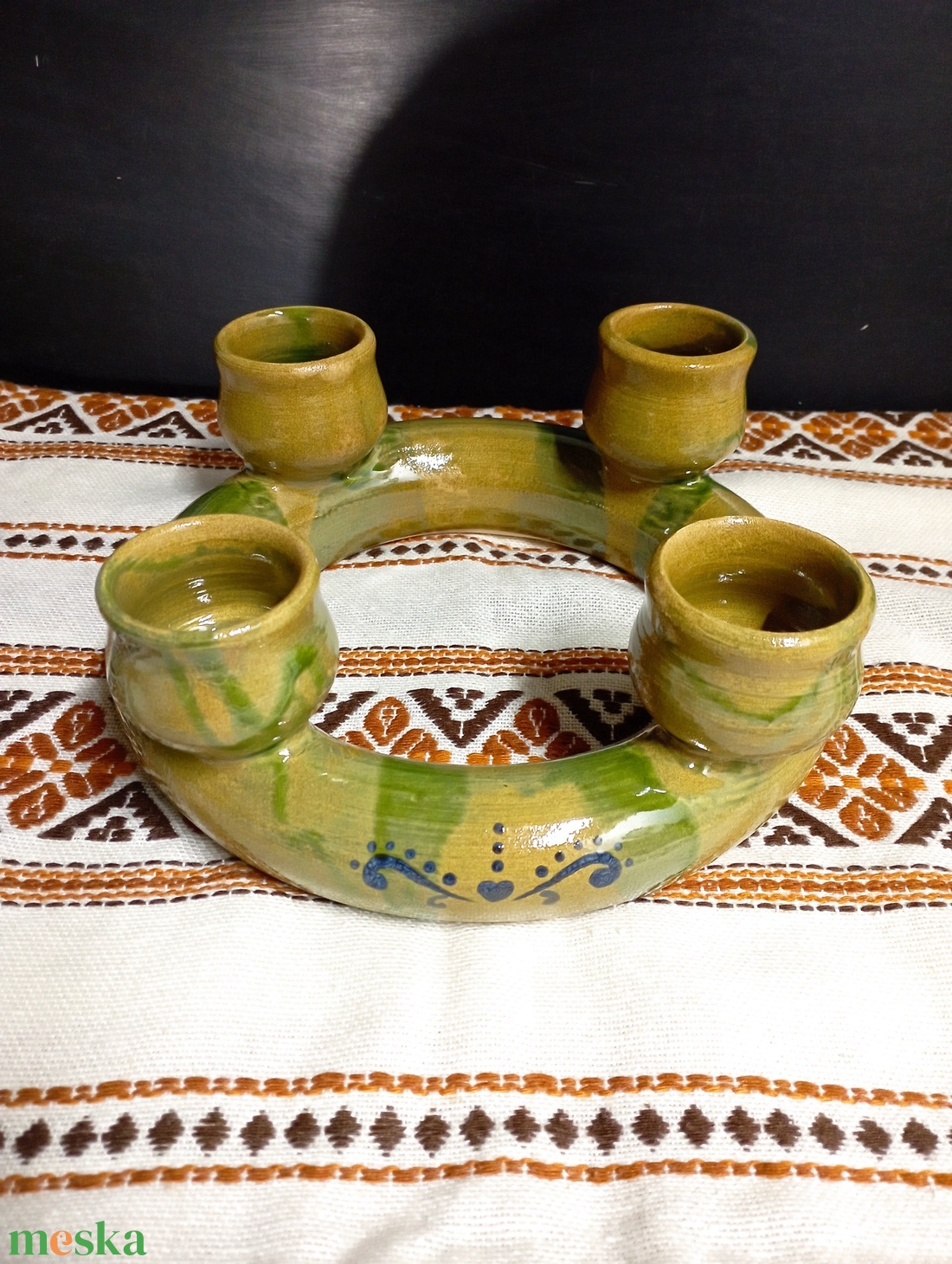 Adventi koszorú - karácsony - adventi díszek - adventi koszorú - Meska.hu