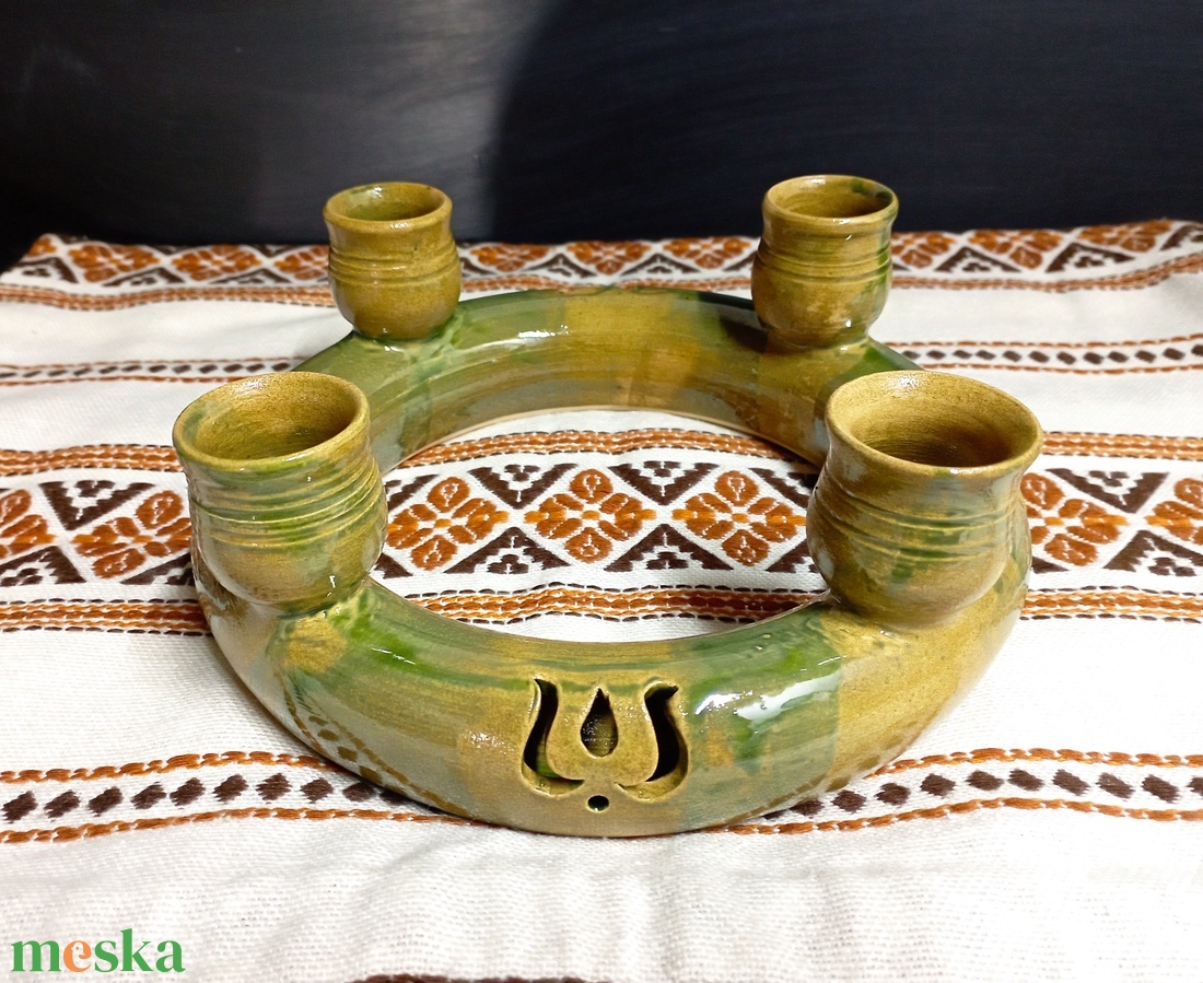 Adventi koszorú - karácsony - adventi díszek - adventi koszorú - Meska.hu