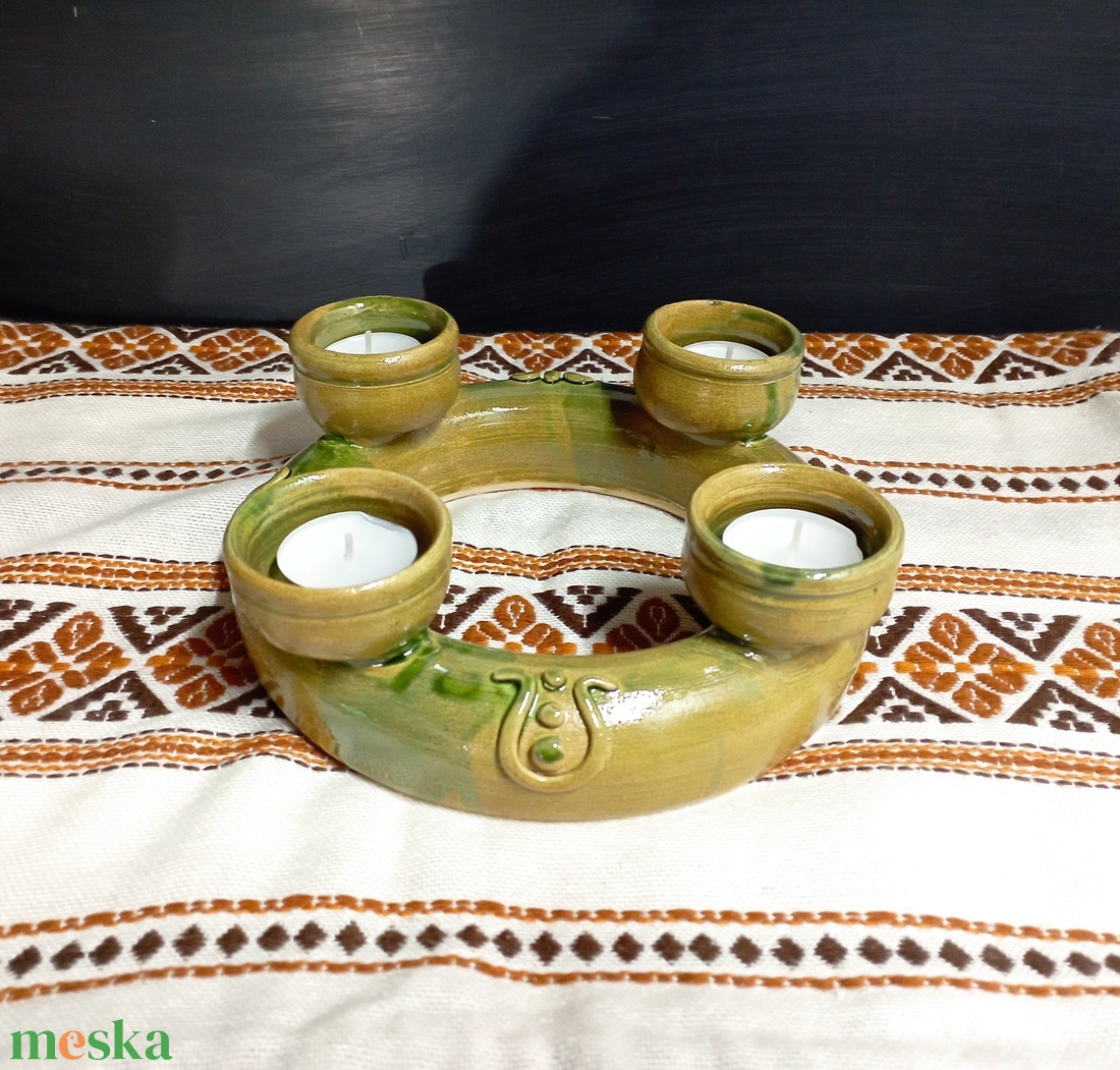 Adventi koszorú - karácsony - adventi díszek - adventi koszorú - Meska.hu