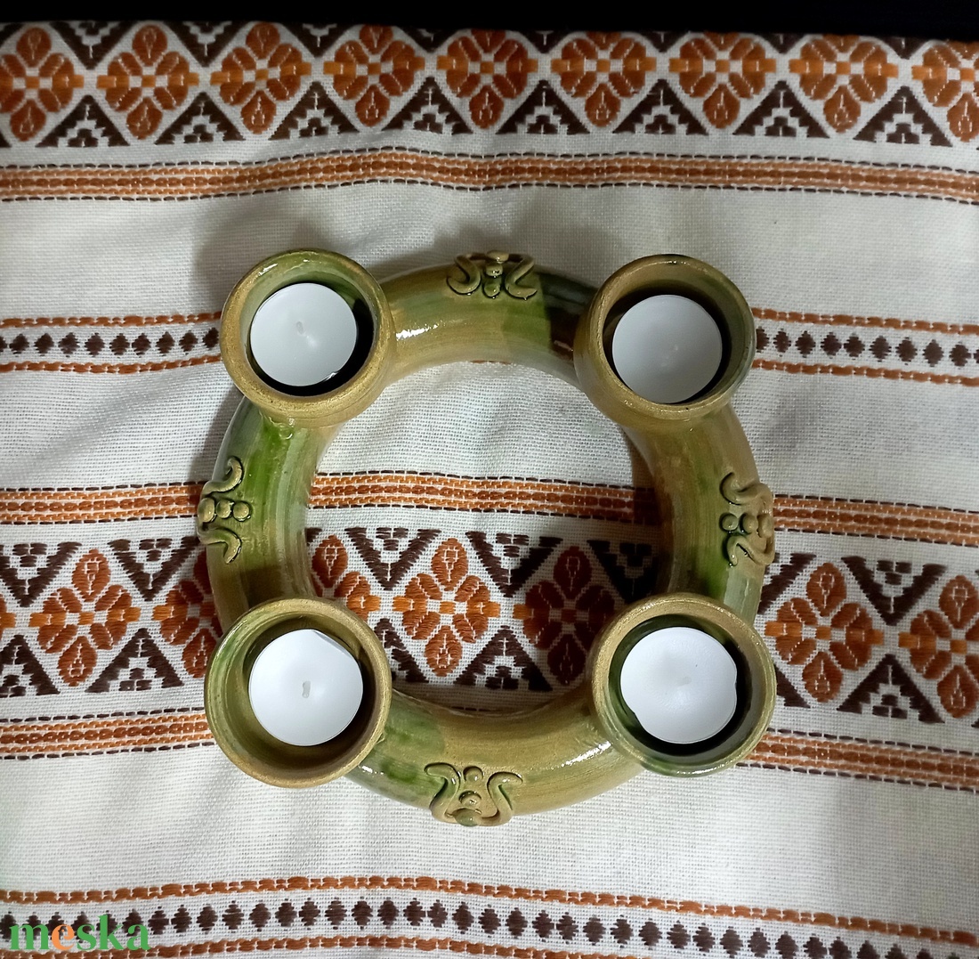 Adventi koszorú - karácsony - adventi díszek - adventi koszorú - Meska.hu