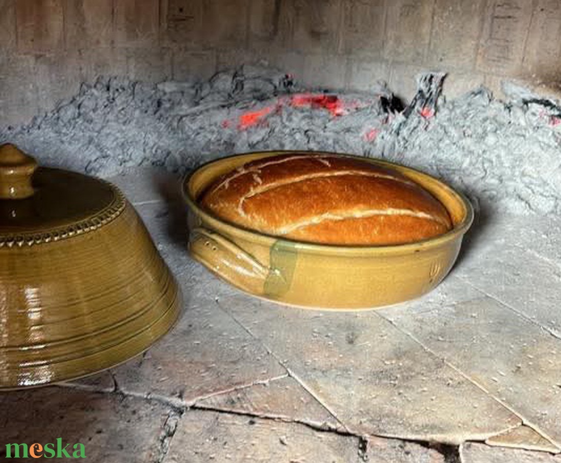 Kenyérsütő tál  - otthon & életmód - konyhafelszerelés, tálalás - konyhai tárolás - kenyértartó - Meska.hu