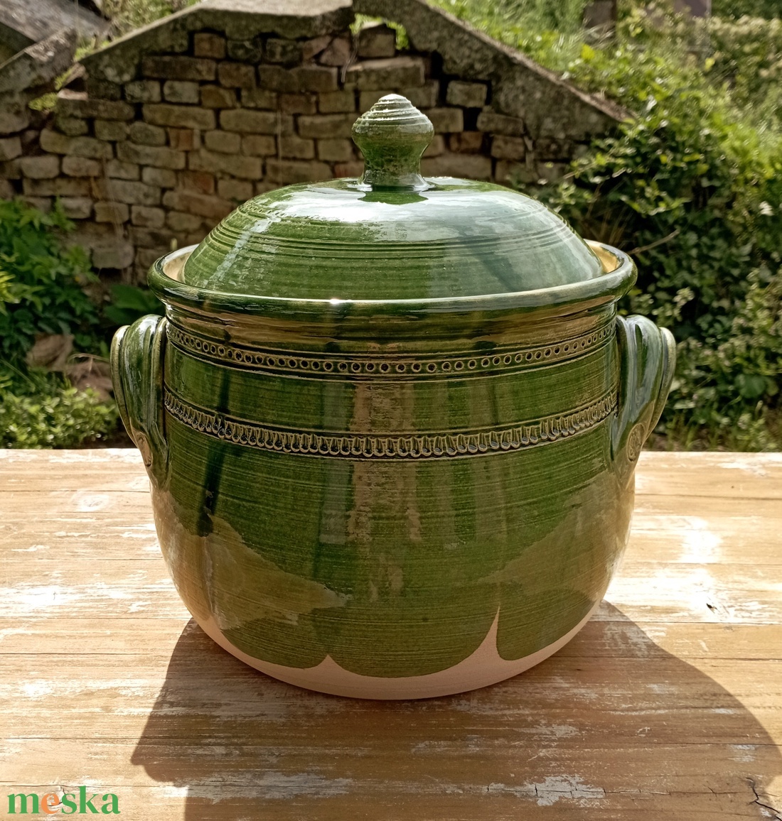 Cserépfazék  - otthon & életmód - ház & kert - bográcsozás, grillezés - Meska.hu