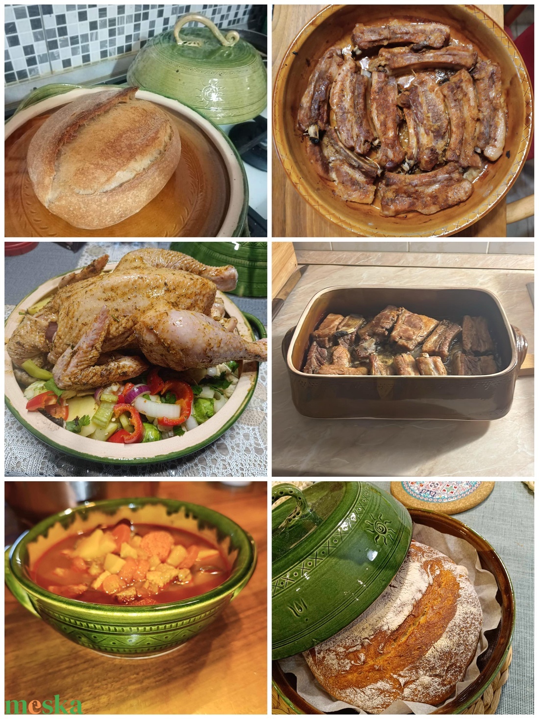 Kerámia sütőtál - karácsony - karácsonyi sütés-főzés - Meska.hu