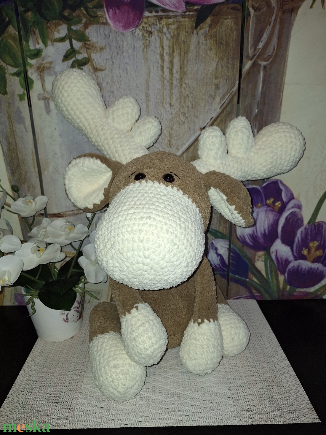 Amigurumi Rénszarvas - játék & sport - plüssállat & játékfigura - más figura - Meska.hu Amigurumi Rénszarvas - játék & sport - plüssállat & játékfigura - más figura - Meska.hu