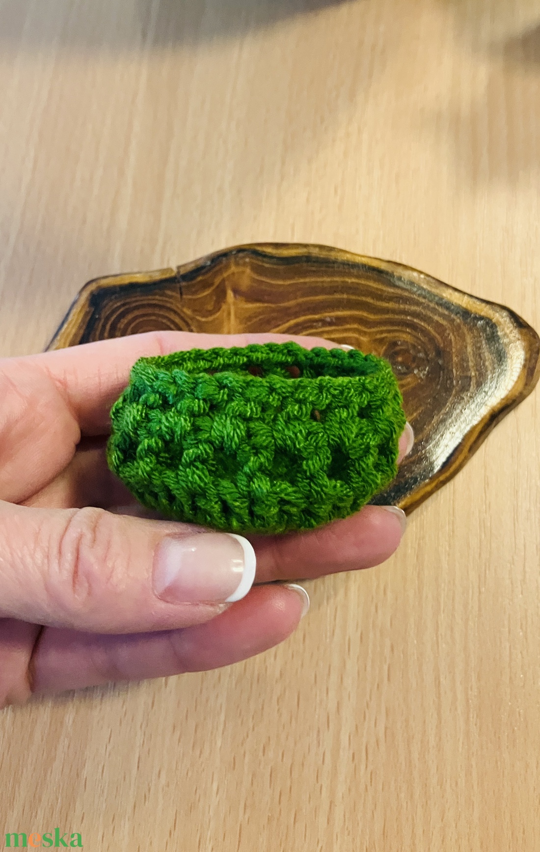 Horgolt húsvéti tojástartó kosárka � - ünnepi díszek, dekorációk - húsvéti díszek és dekorációk - húsvéti ajándékátadó - Meska.hu