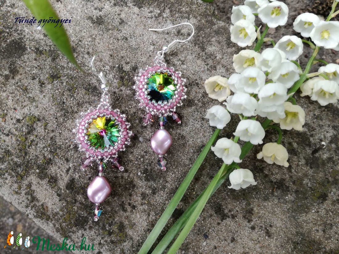 Swarovski fülbevaló - - Meska.hu Swarovski fülbevaló - - Meska.hu