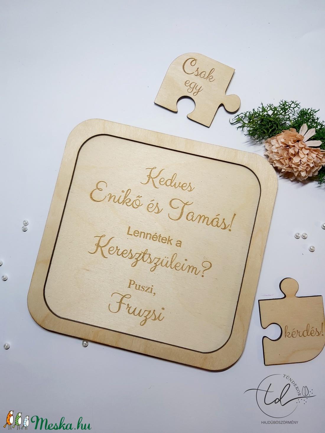 Kreatív keresztszülő felkérő. - otthon & életmód - Meska.hu