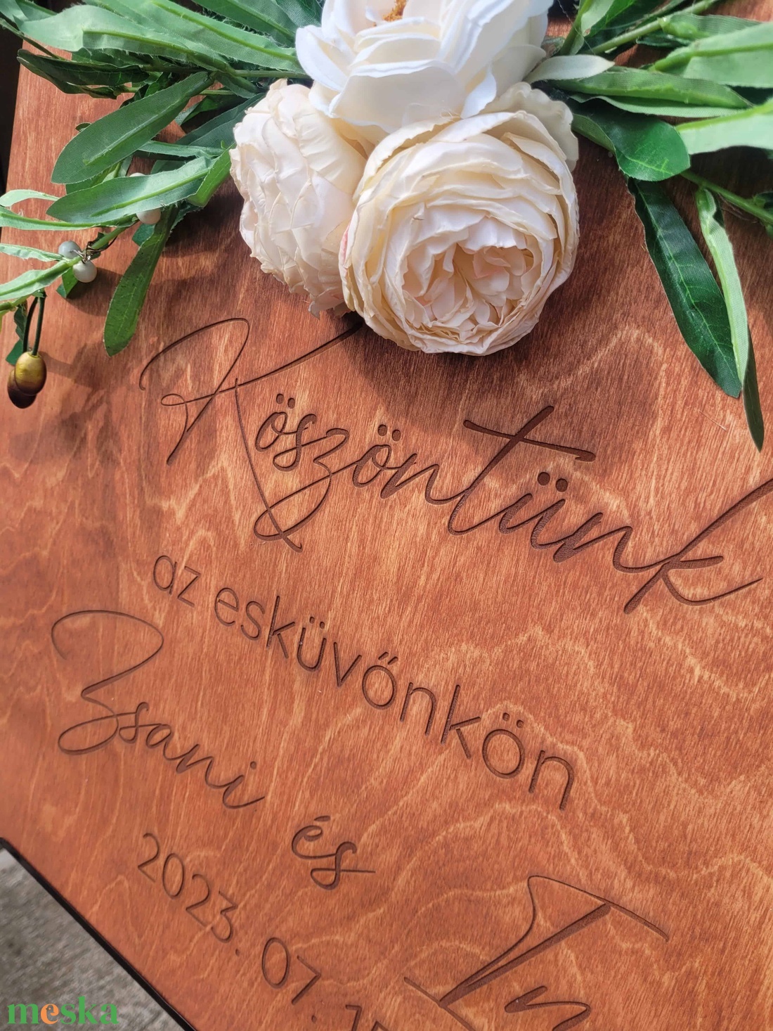 Esküvői köszöntő tábla - esküvő - dekoráció - helyszíni dekor - Meska.hu Esküvői köszöntő tábla - esküvő - dekoráció - helyszíni dekor - Meska.hu