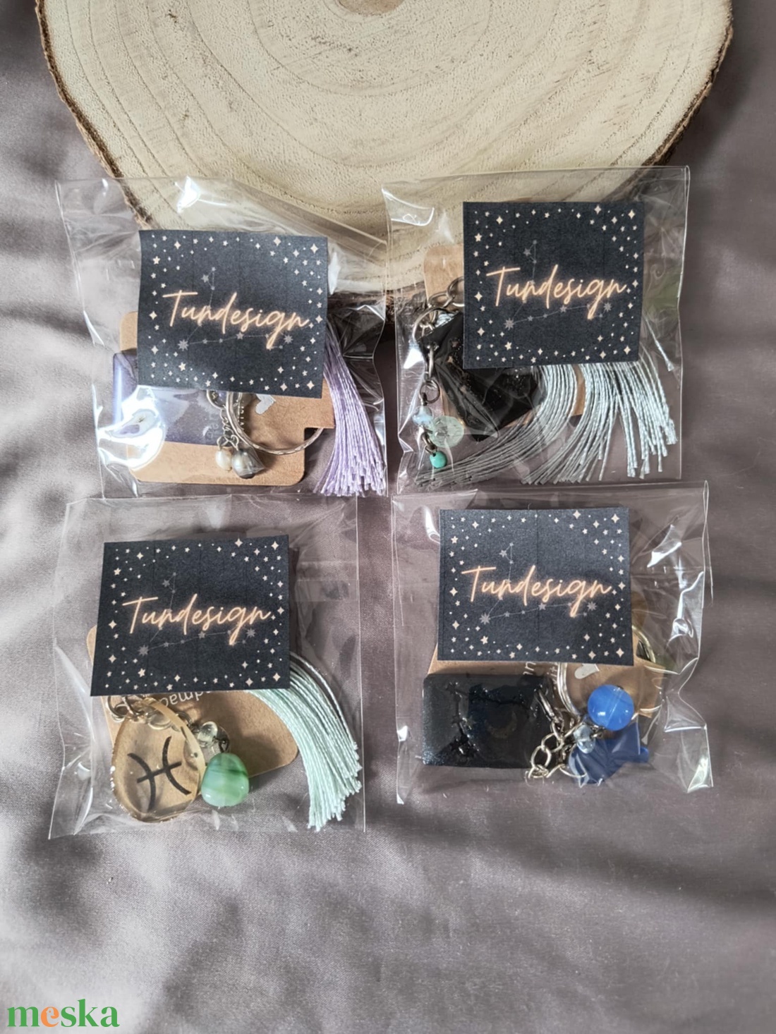 Halak horoszkópos kulcstartó 3 - táska & tok - kulcstartó & táskadísz - kulcstartó - Meska.hu