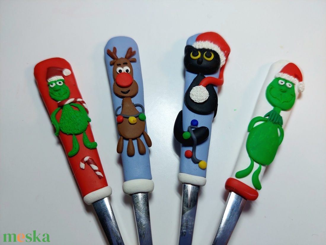 Karácsonyi mintás kiskanál gyurma díszítéssel fahéj narancs angyalka rénszarvas - otthon & életmód - konyhafelszerelés, tálalás - tálalás - kanál & villa - Meska.hu Karácsonyi mintás kiskanál gyurma díszítéssel fahéj narancs angyalka rénszarvas - otthon & életmód - konyhafelszerelés, tálalás - tálalás - kanál & villa - Meska.hu