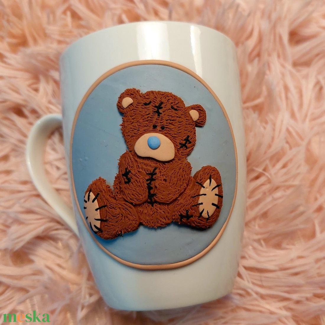 Teddy maci mintás bögre gyurma díszítéssel mackó l - otthon & életmód - konyhafelszerelés, tálalás - tálalás - bögre & csésze - Meska.hu Teddy maci mintás bögre gyurma díszítéssel mackó l - otthon & életmód - konyhafelszerelés, tálalás - tálalás - bögre & csésze - Meska.hu