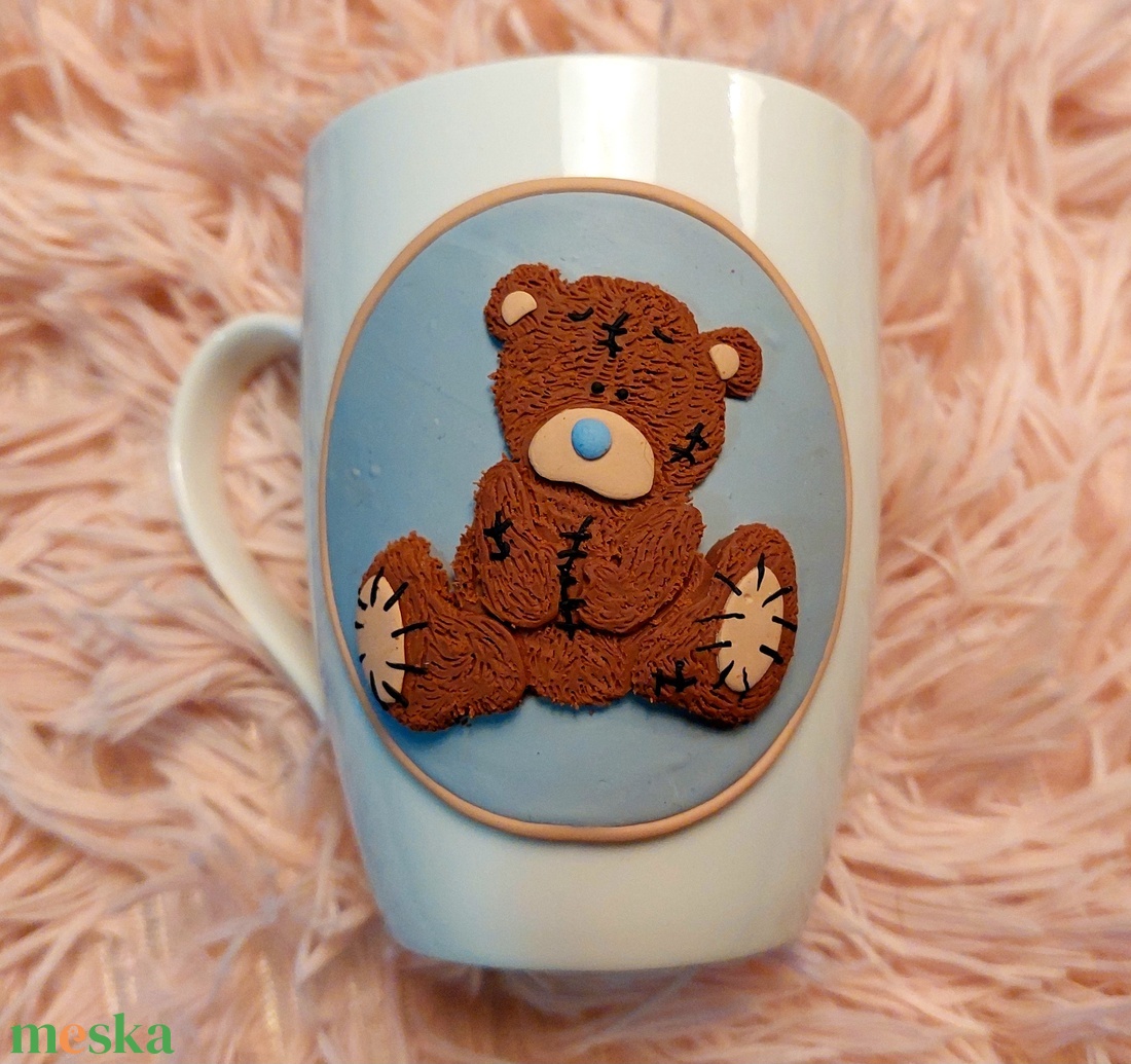 Teddy maci mintás bögre gyurma díszítéssel mackó l - otthon & életmód - konyhafelszerelés, tálalás - tálalás - bögre & csésze - Meska.hu Teddy maci mintás bögre gyurma díszítéssel mackó l - otthon & életmód - konyhafelszerelés, tálalás - tálalás - bögre & csésze - Meska.hu