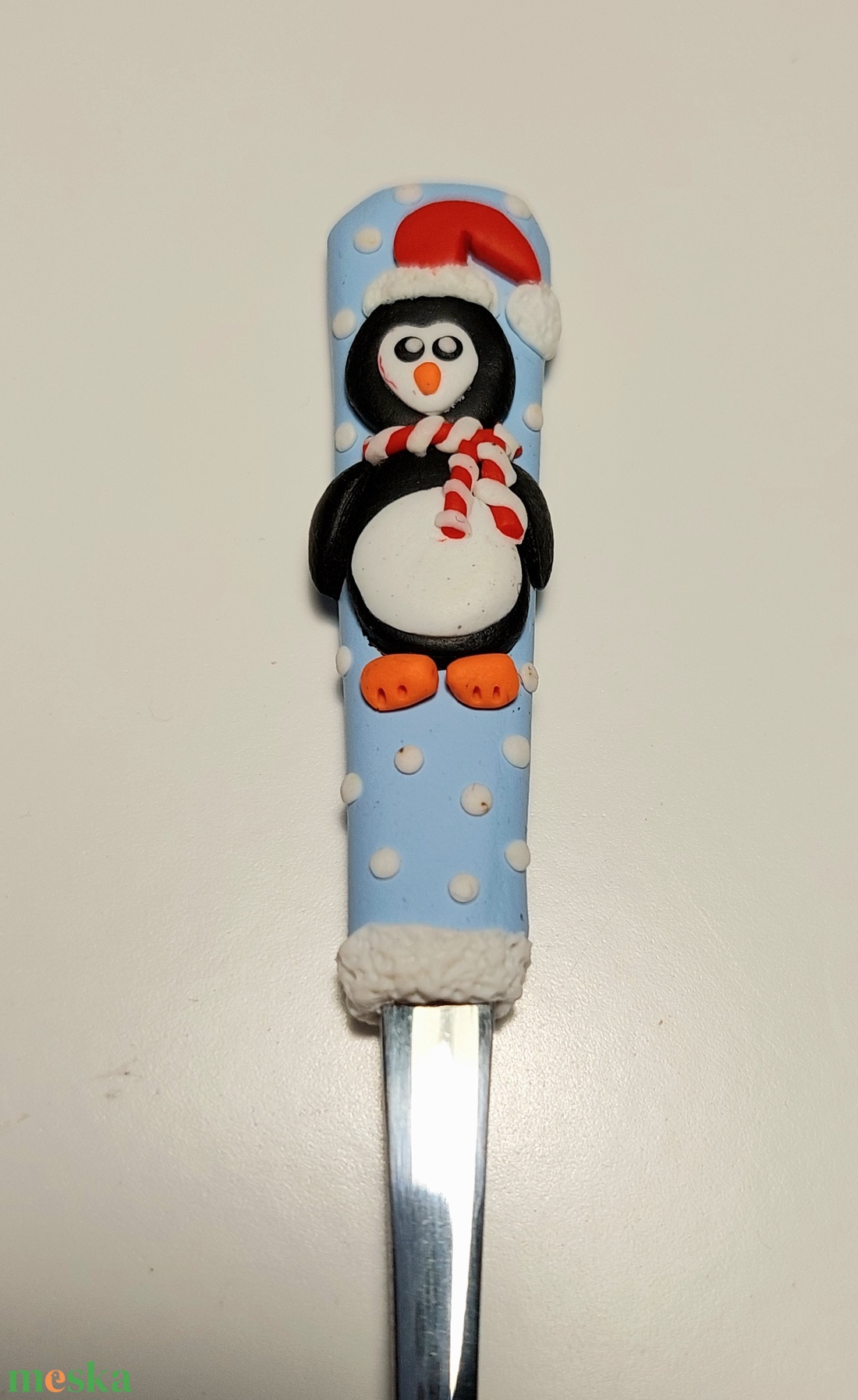 Karácsonyi téli mintás kiskanál gyurma díszítéssel fahéj narancs angyalka rénszarvas - otthon & életmód - konyhafelszerelés, tálalás - tálalás - kanál & villa - Meska.hu Karácsonyi téli mintás kiskanál gyurma díszítéssel fahéj narancs angyalka rénszarvas - otthon & életmód - konyhafelszerelés, tálalás - tálalás - kanál & villa - Meska.hu