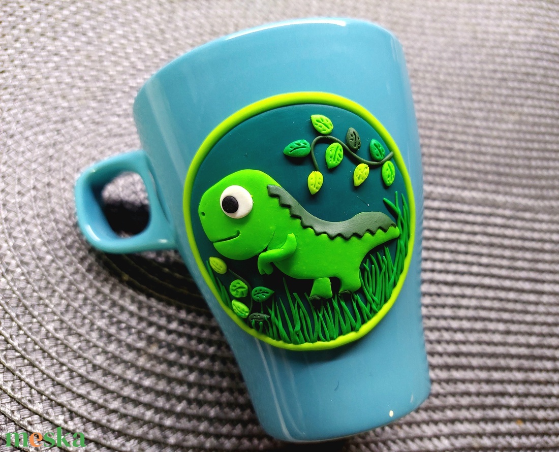 Dínó dinoszaurusz figura mintás bögre gyurma díszítéssel Valentin nap születésnap ajándék Nici - otthon & életmód - konyhafelszerelés, tálalás - tálalás - bögre & csésze - Meska.hu Dínó dinoszaurusz figura mintás bögre gyurma díszítéssel Valentin nap születésnap ajándék Nici - otthon & életmód - konyhafelszerelés, tálalás - tálalás - bögre & csésze - Meska.hu