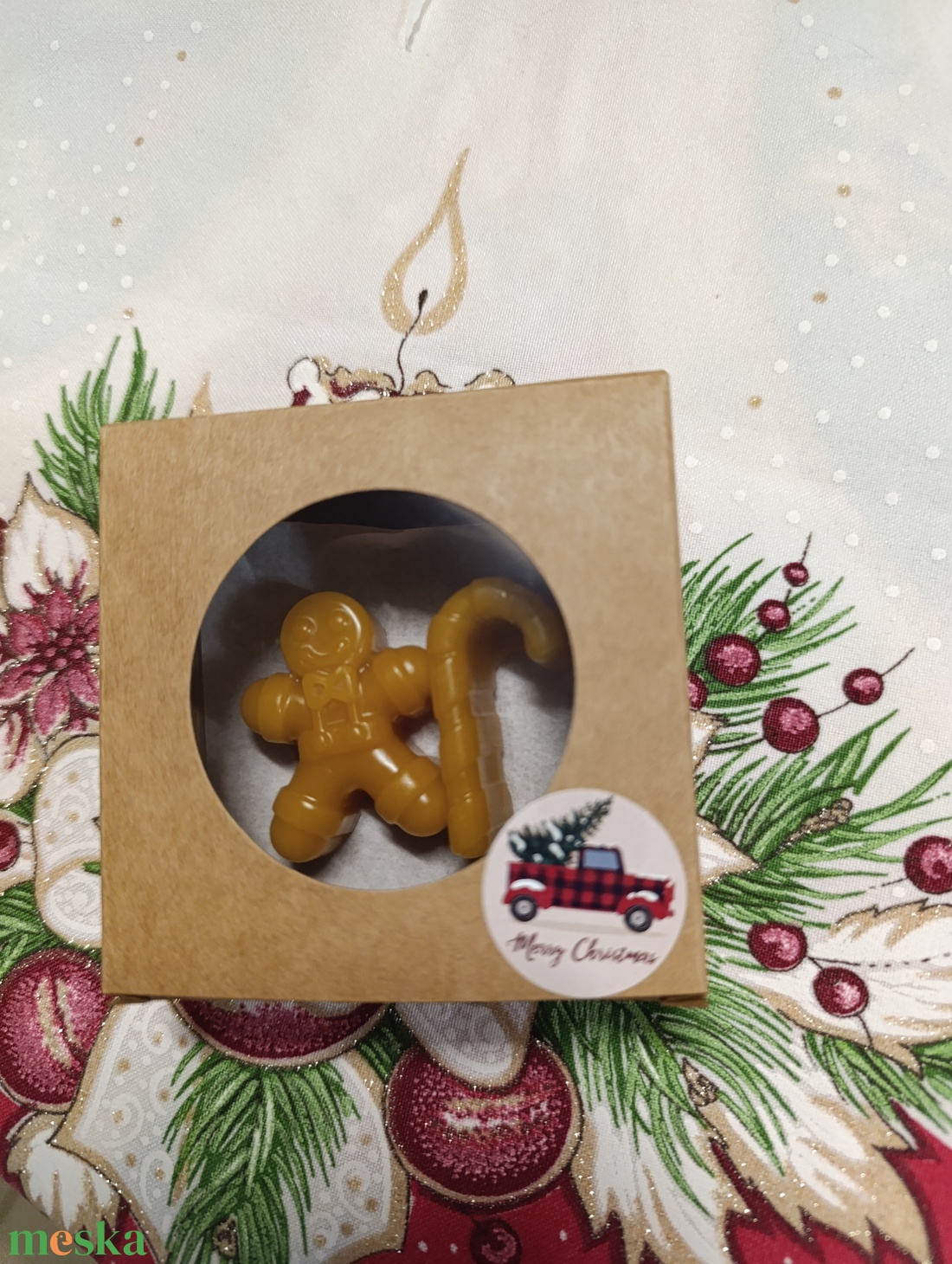 Mézi illatviasz dobozban  - otthon & életmód - gyertya, illat, aroma - illatviasz - Meska.hu