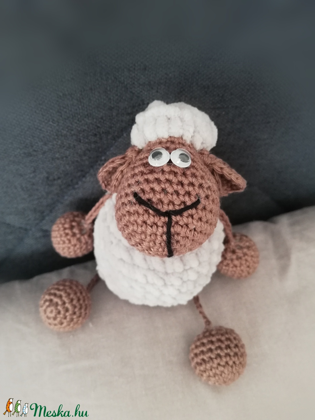Horgolt bárány birka - játék & sport - Meska.hu