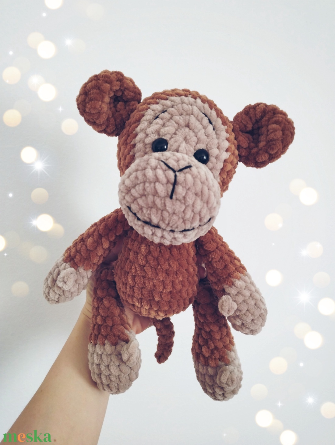 Horgolt majom amigurumi - játék & sport - plüssállat & játékfigura - majom - Meska.hu Horgolt majom amigurumi - játék & sport - plüssállat & játékfigura - majom - Meska.hu