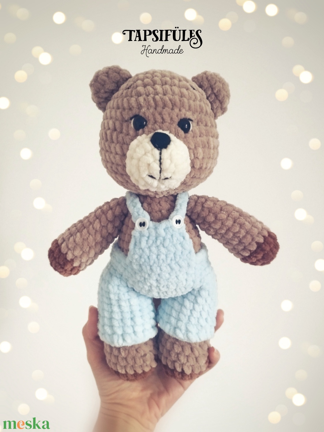 Horgolt maci medve amigurumi - játék & sport - plüssállat & játékfigura - maci - Meska.hu Horgolt maci medve amigurumi - játék & sport - plüssállat & játékfigura - maci - Meska.hu