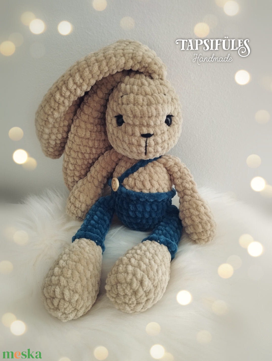 Horgolt plüss nyuszi nyúl amigurumi - játék & sport - plüssállat & játékfigura - nyuszi - Meska.hu Horgolt plüss nyuszi nyúl amigurumi - játék & sport - plüssállat & játékfigura - nyuszi - Meska.hu