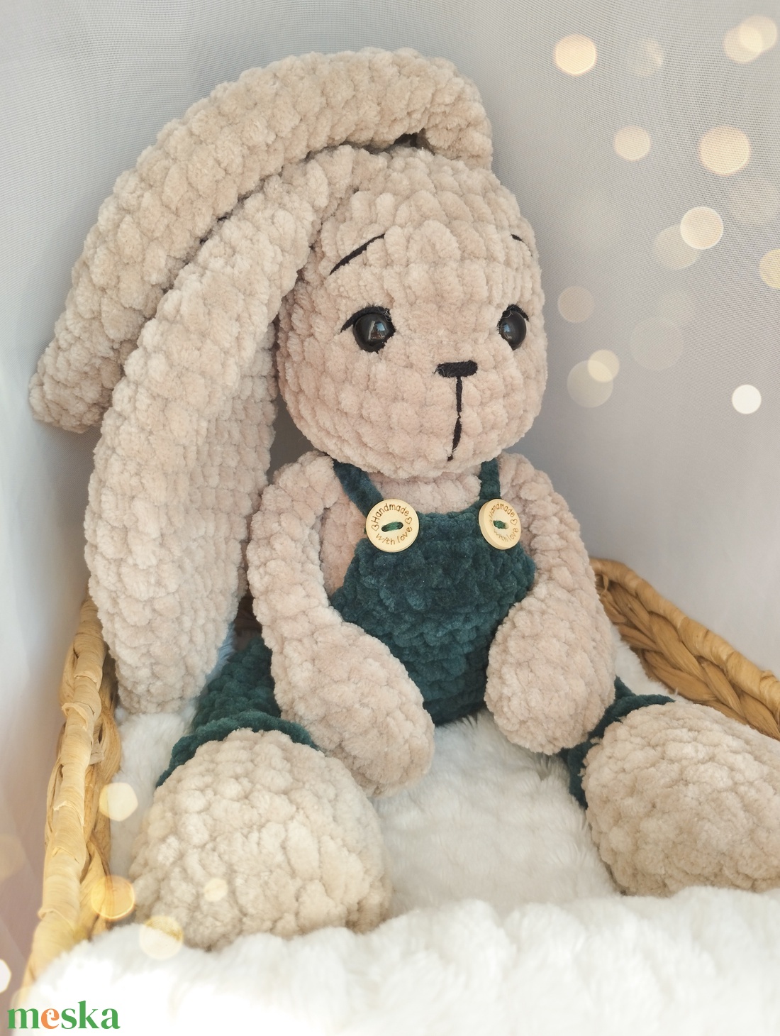 Barnabás plüss nyuszi horgolásminta kétféle nadrággal amigurumi - diy (csináld magad) - szabásminta, útmutató - horgolási minta - Meska.hu Barnabás plüss nyuszi horgolásminta kétféle nadrággal amigurumi - diy (csináld magad) - szabásminta, útmutató - horgolási minta - Meska.hu