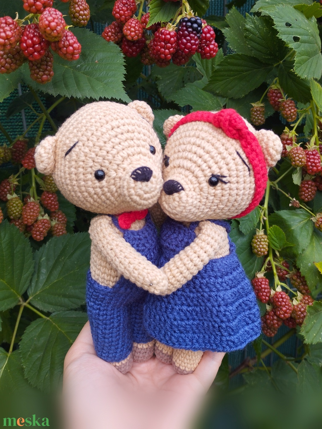 Maci pár horgolásminta amigurumi - diy (csináld magad) - szabásminta, útmutató - horgolási minta - Meska.hu Maci pár horgolásminta amigurumi - diy (csináld magad) - szabásminta, útmutató - horgolási minta - Meska.hu