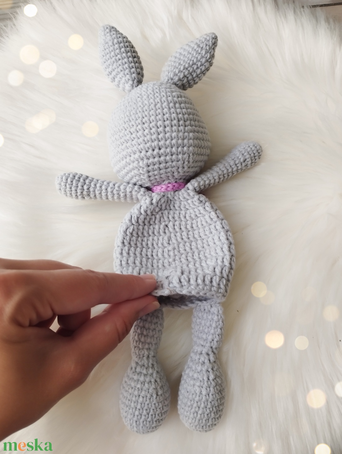 Horgolt levendula nyuszi szundipajti amigurumi - játék & sport - babalátogató ajándékcsomag - Meska.hu Horgolt levendula nyuszi szundipajti amigurumi - játék & sport - babalátogató ajándékcsomag - Meska.hu