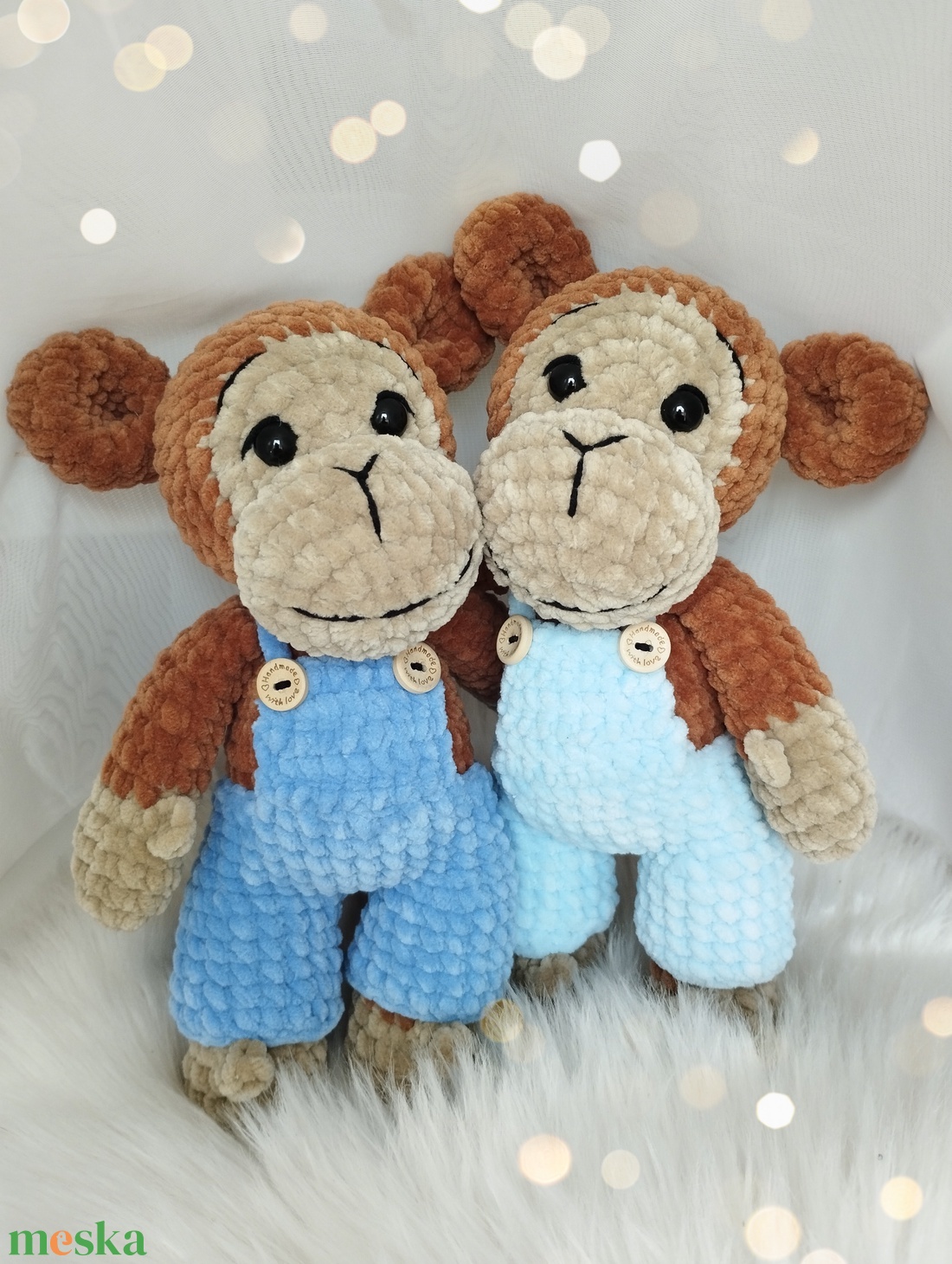 Hugó plüss majom horgolásminta amigurumi - diy (csináld magad) - szabásminta, útmutató - horgolási minta - Meska.hu Hugó plüss majom horgolásminta amigurumi - diy (csináld magad) - szabásminta, útmutató - horgolási minta - Meska.hu