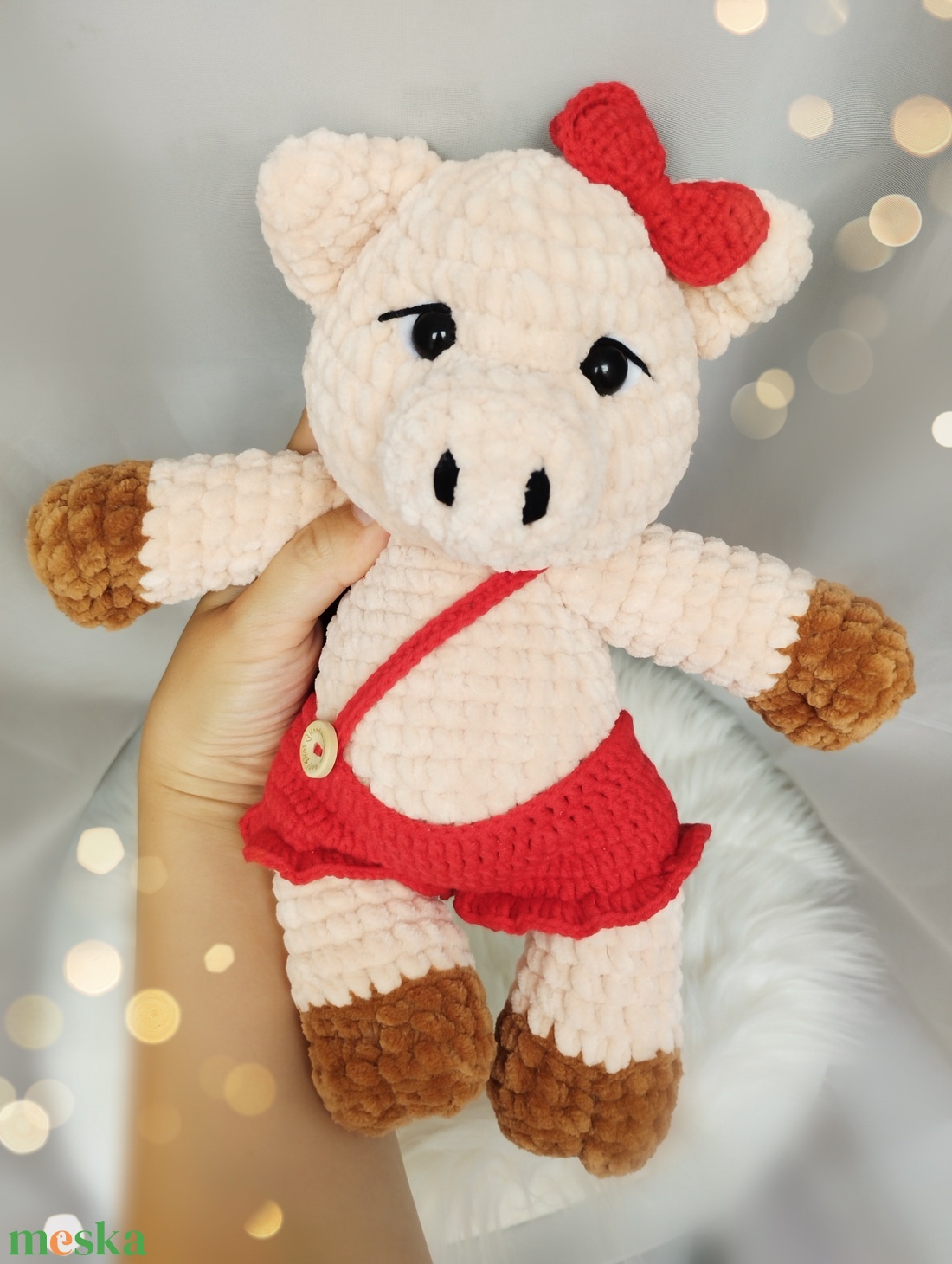 Mazsola plüss malac horgolásminta amigurumi - diy (csináld magad) - szabásminta, útmutató - horgolási minta - Meska.hu Mazsola plüss malac horgolásminta amigurumi - diy (csináld magad) - szabásminta, útmutató - horgolási minta - Meska.hu