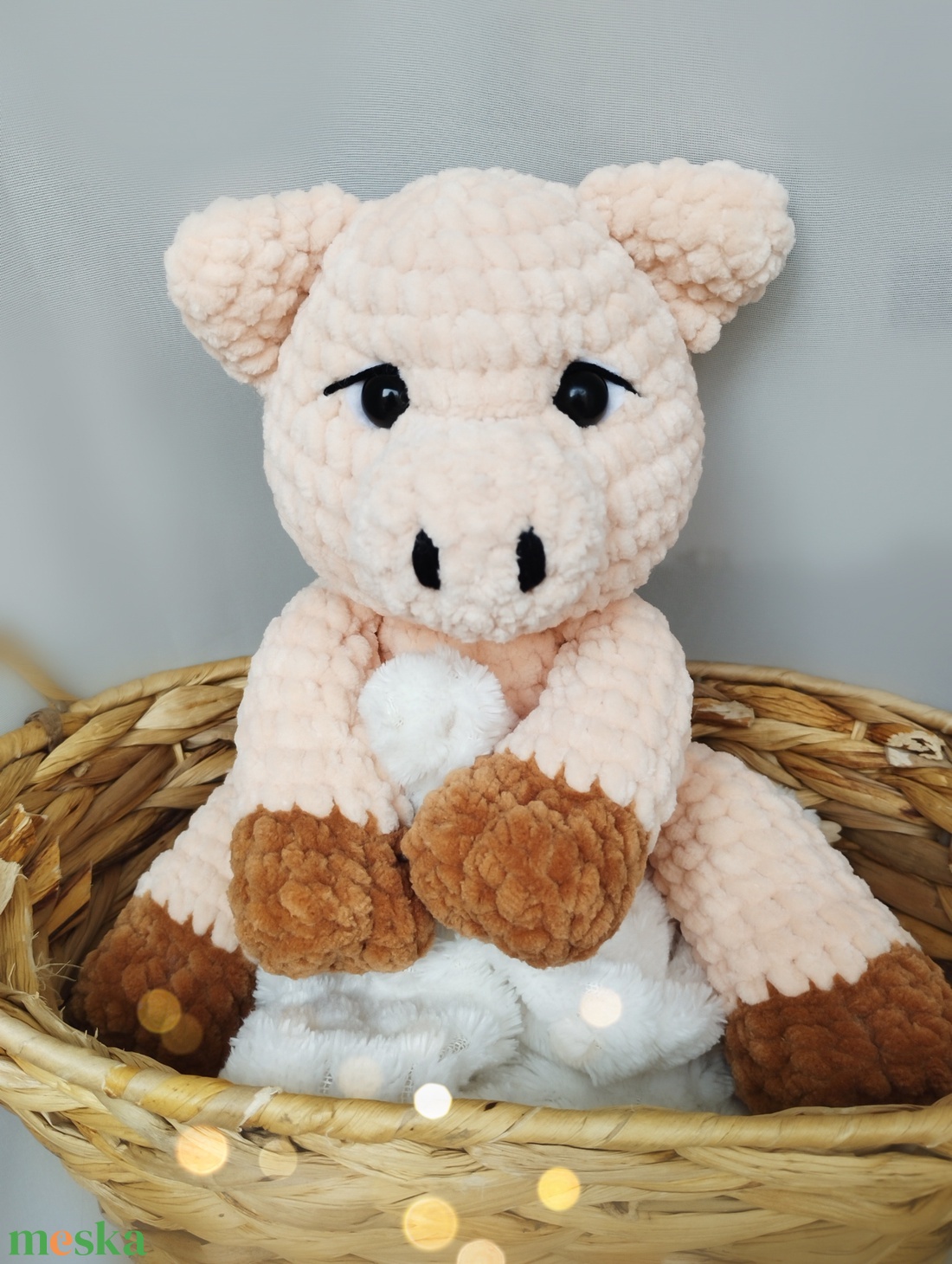 Mazsola plüss malac horgolásminta amigurumi - diy (csináld magad) - szabásminta, útmutató - horgolási minta - Meska.hu Mazsola plüss malac horgolásminta amigurumi - diy (csináld magad) - szabásminta, útmutató - horgolási minta - Meska.hu
