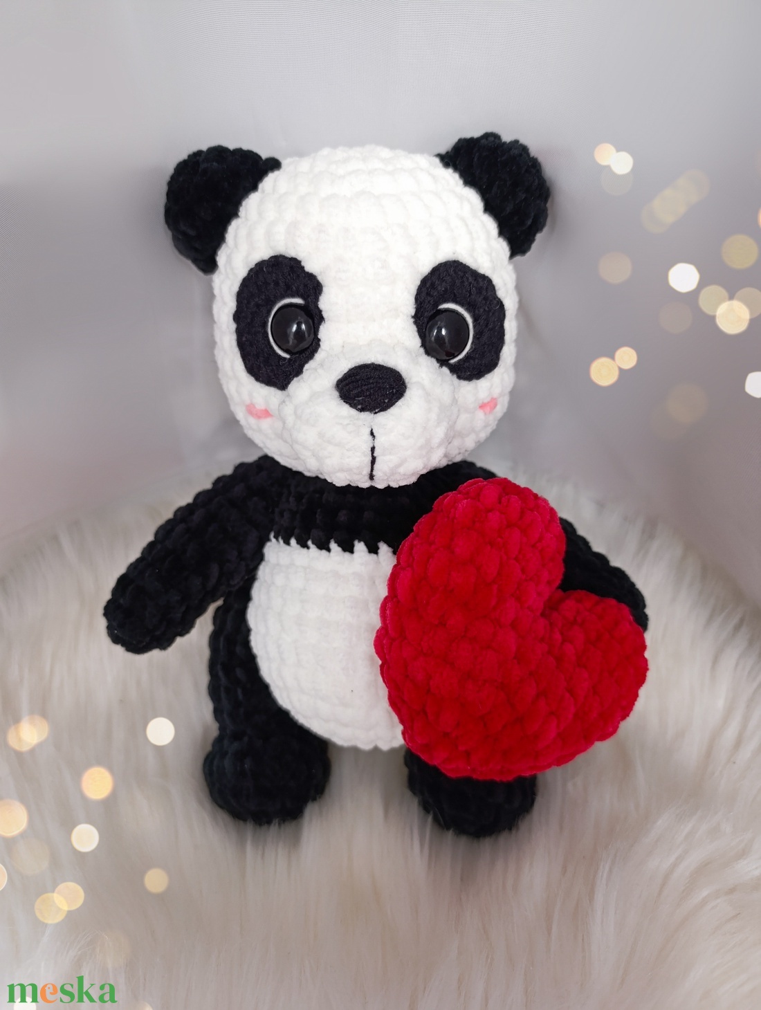 Tofu plüss panda horgolásminta amigurumi - diy (csináld magad) - szabásminta, útmutató - horgolási minta - Meska.hu Tofu plüss panda horgolásminta amigurumi - diy (csináld magad) - szabásminta, útmutató - horgolási minta - Meska.hu