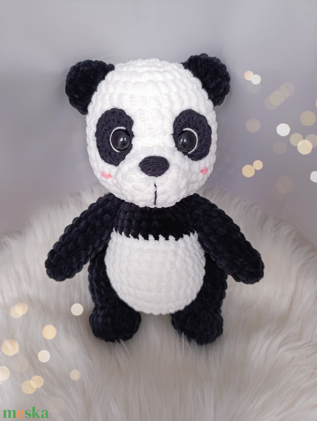Tofu plüss panda horgolásminta amigurumi - diy (csináld magad) - szabásminta, útmutató - horgolási minta - Meska.hu Tofu plüss panda horgolásminta amigurumi - diy (csináld magad) - szabásminta, útmutató - horgolási minta - Meska.hu