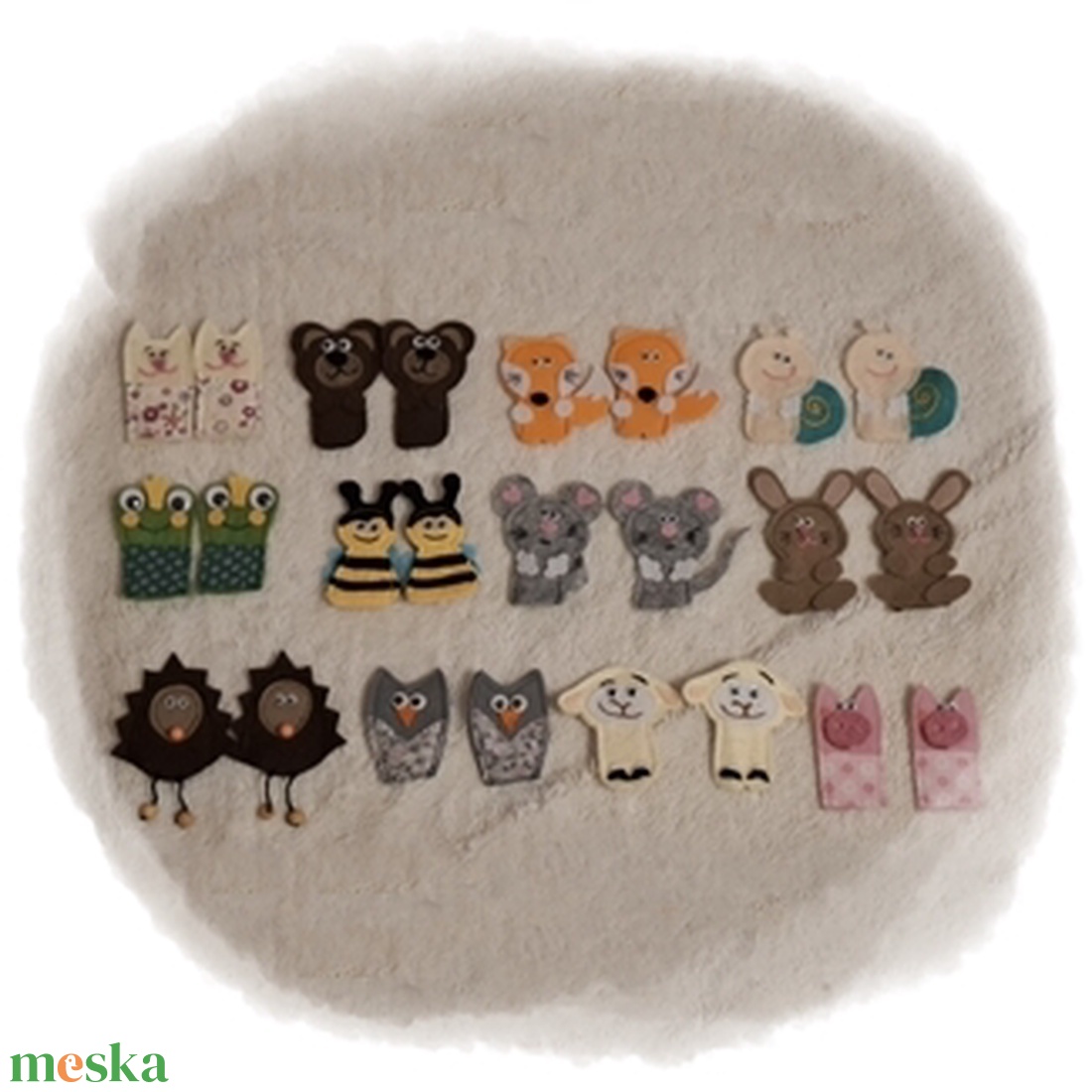 Bábkészlet - játék & sport - bábok - báb készlet - Meska.hu