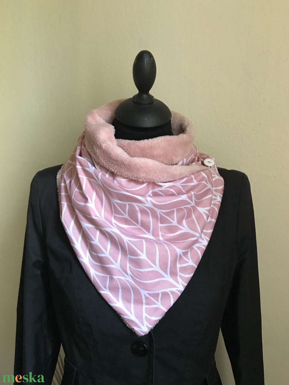 Készleten! Sál, körsál absztrakt mintás  - ruha & divat - sál, sapka, kendő - sál - Meska.hu