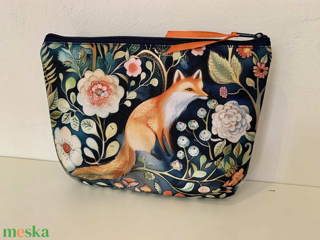Róka koma-neszesszer, irattartó, pipere tároló, textil tároló - táska & tok - neszesszer - Meska.hu Róka koma-neszesszer, irattartó, pipere tároló, textil tároló - táska & tok - neszesszer - Meska.hu