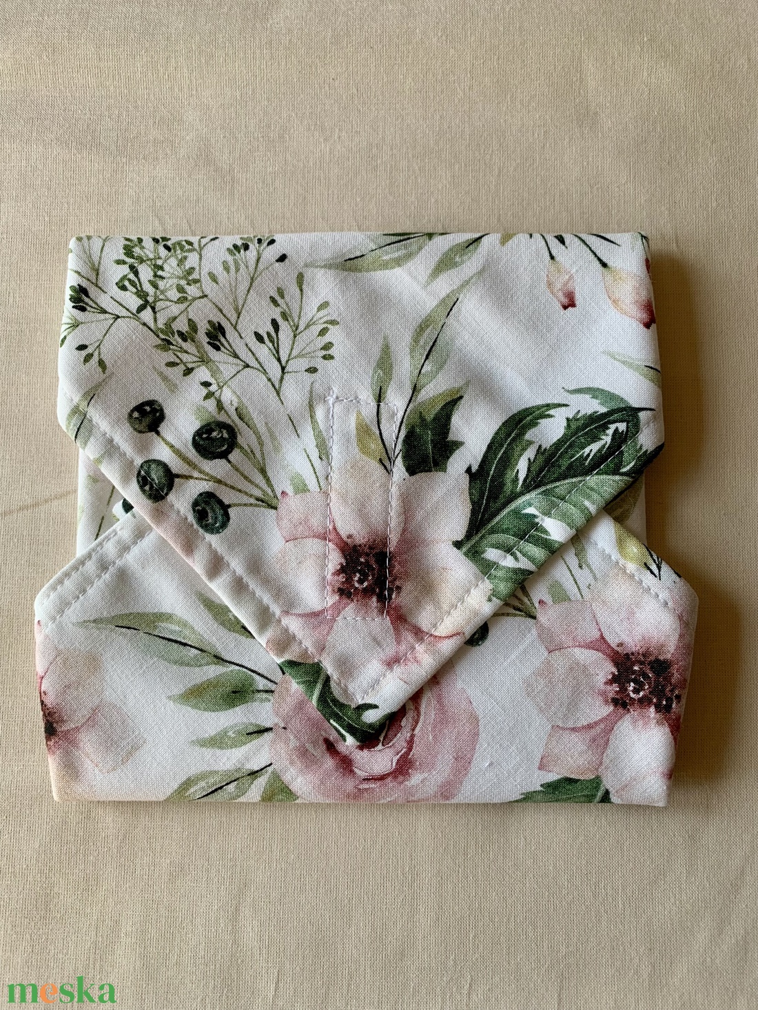 Készletkisöprés! Cica mintás textil, péksütemény, szendvics csomagoló szalvéta - táska & tok - uzsonna- & ebéd tartó - szendvics csomagoló - Meska.hu