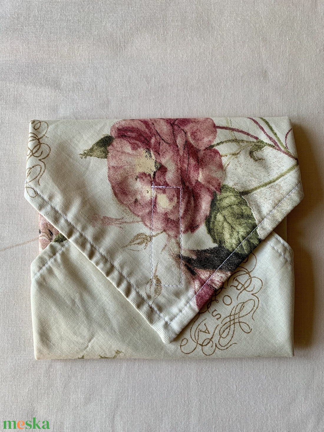 Készletkisöprés! Cica mintás textil, péksütemény, szendvics csomagoló szalvéta - táska & tok - uzsonna- & ebéd tartó - szendvics csomagoló - Meska.hu