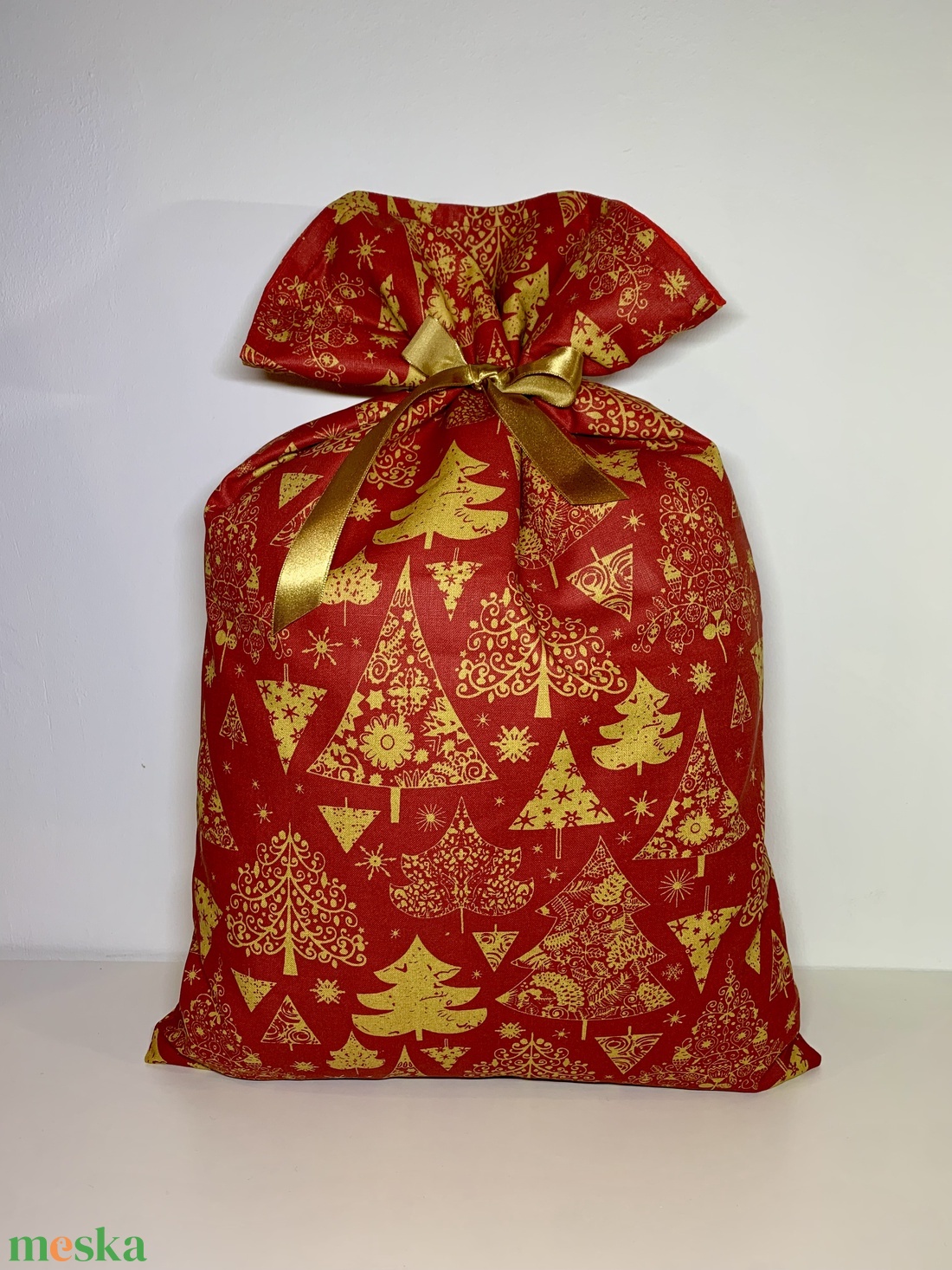 Bélelt textil tároló - karácsony - karácsonyi ajándékozás - karácsonyi ajándékcsomagolás - Meska.hu
