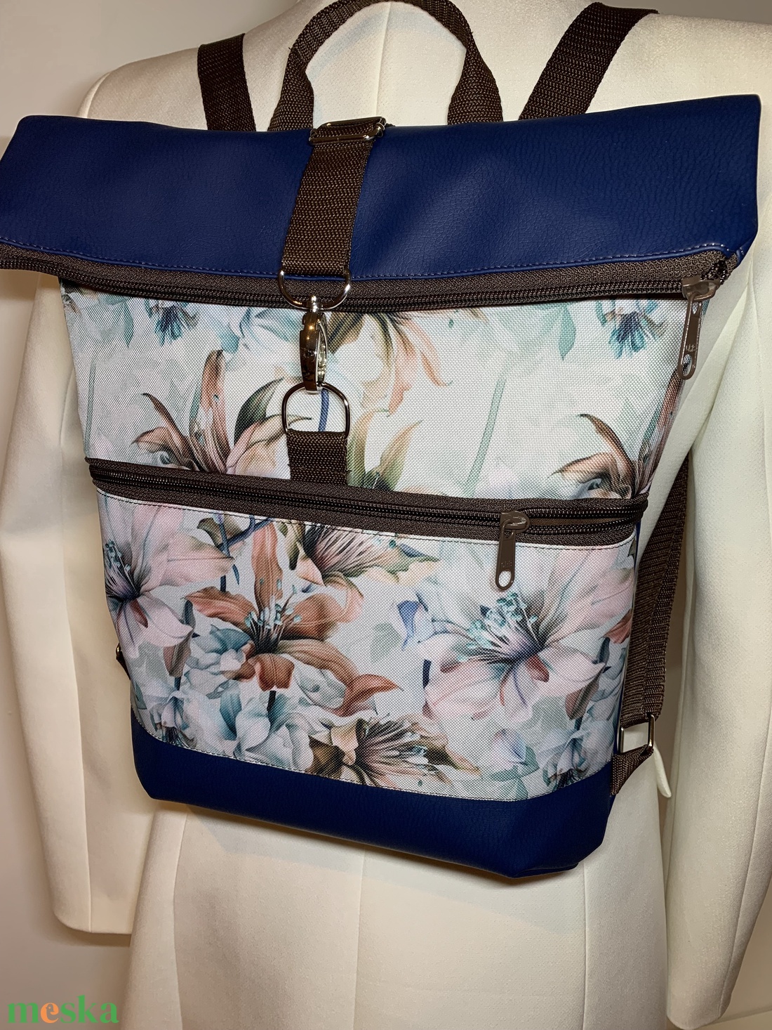 Hátizsák-Roll Top-Vízálló-Hátitáska  - táska & tok - hátizsák - hátizsák - Meska.hu