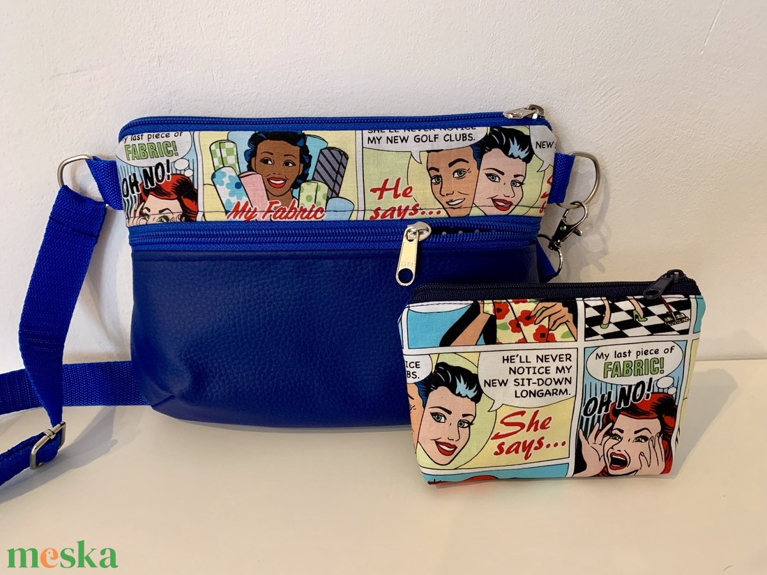 Crossbody-övtáska+neszesszer/oldaltáska - táska & tok - kézitáska & válltáska - válltáska - Meska.hu