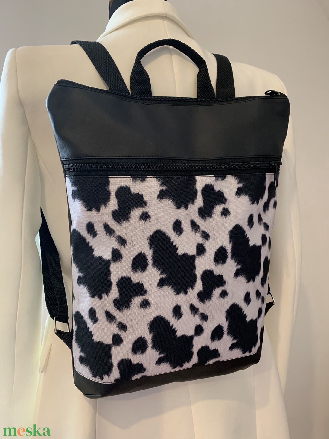  Hátizsák- Boci mintás, Hátitáska-Vízálló - táska & tok - hátizsák - hátizsák - Meska.hu