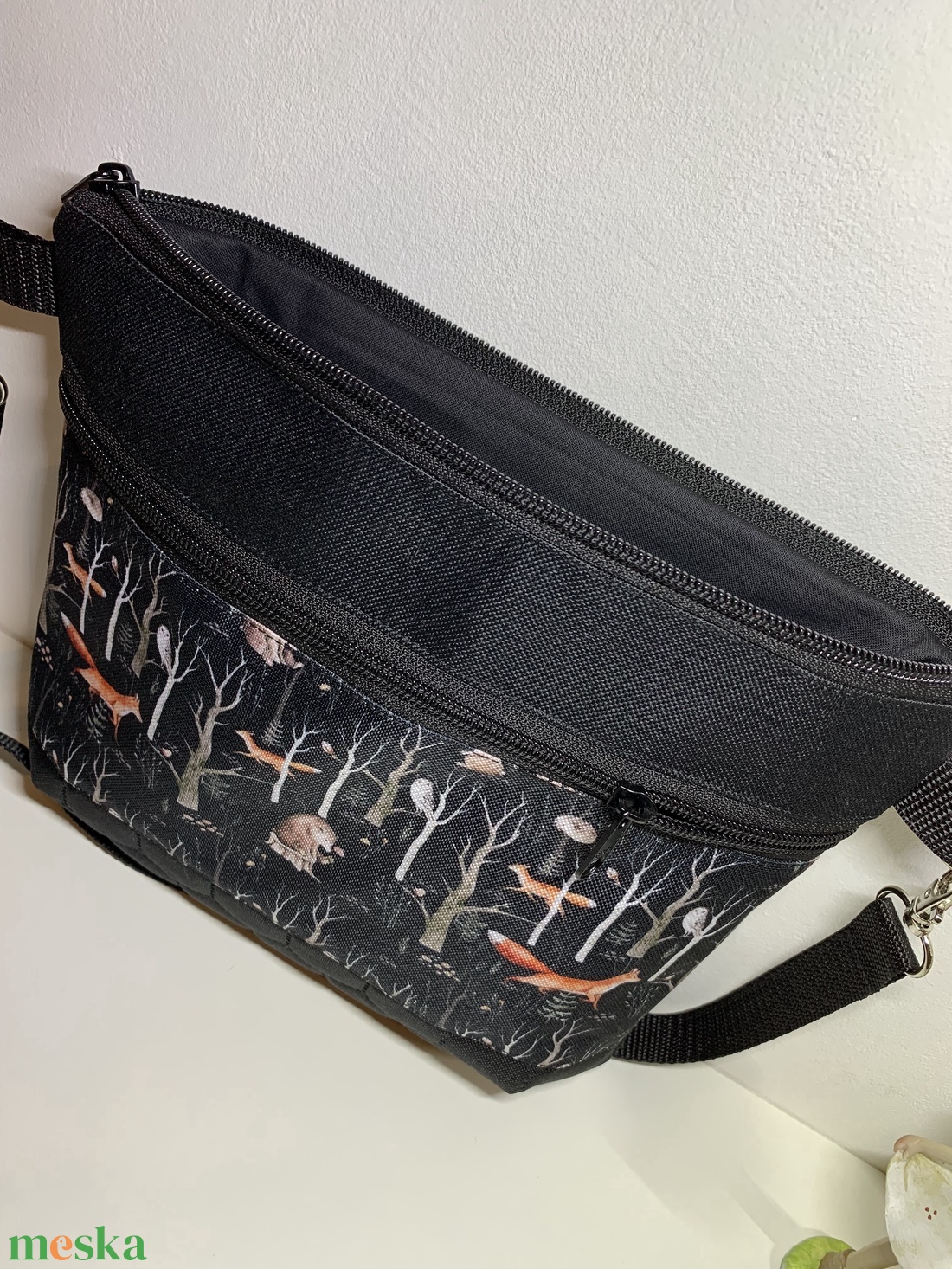 Vállon átvethető táska Rókák-erdei állatok/crossbody / válltáska/ keresztpántos táska/ oldaltáska - táska & tok - kézitáska & válltáska - vállon átvethető táska - Meska.hu
