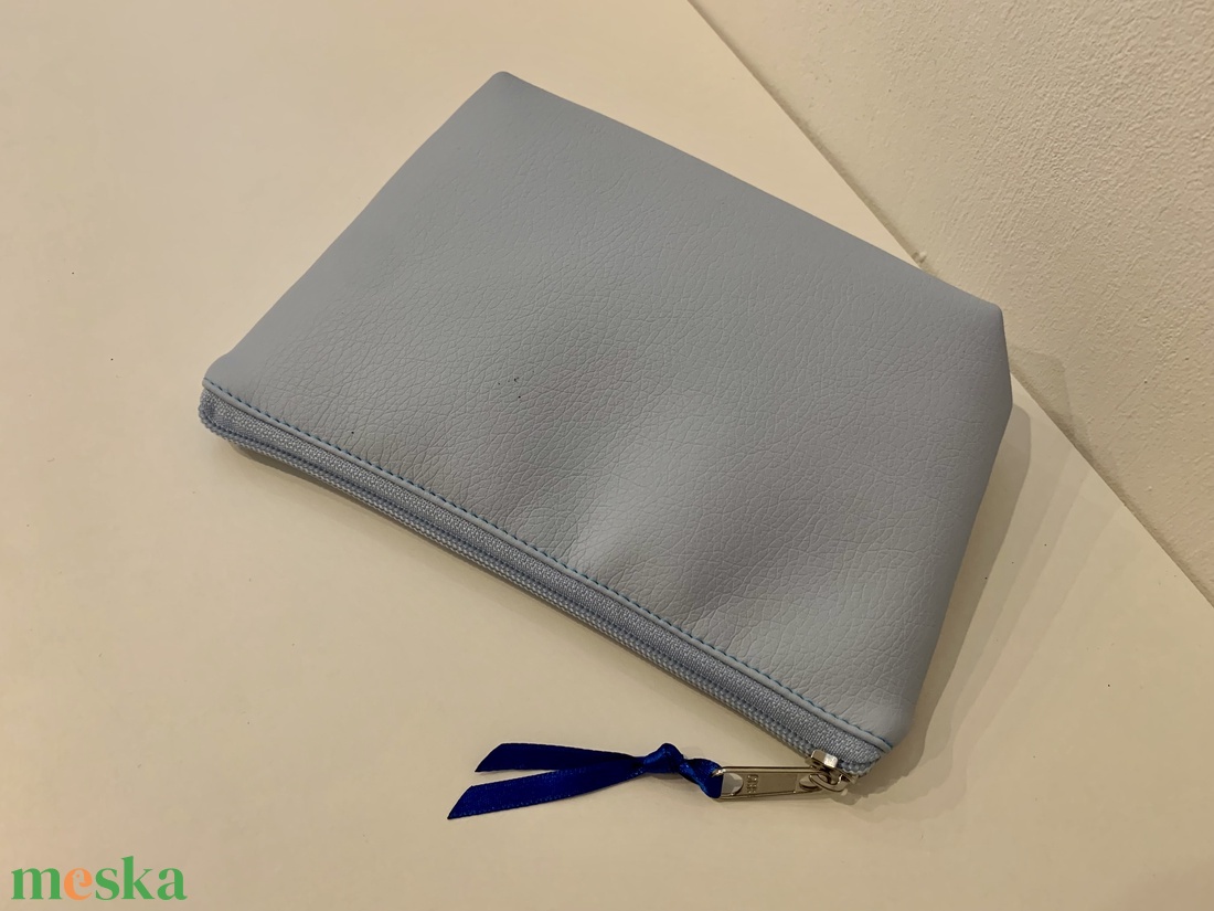  Kék Portugál csempe mintás neszesszer, irattartó, pipere tároló, textil tároló - táska & tok - neszesszer - Meska.hu
