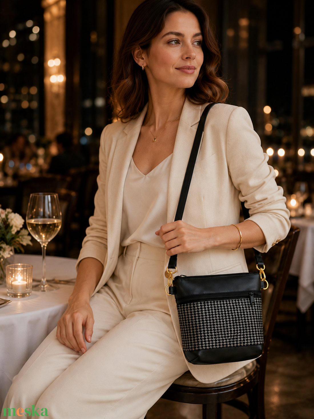 Alkalmi crossbody / válltáska/ keresztpántos táska/ oldaltáska - táska & tok - kézitáska & válltáska - alkalmi táska - Meska.hu