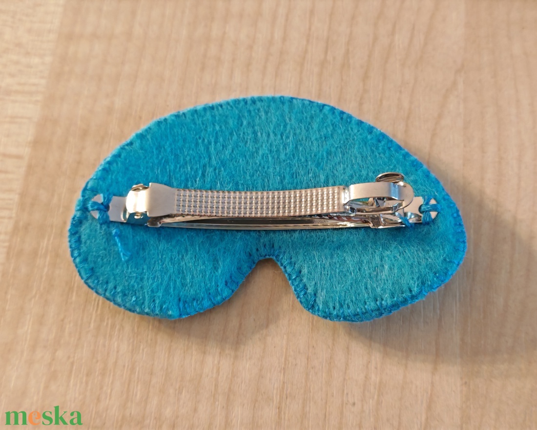 Szivárvány hajcsat - ruha & divat - hajdísz & hajcsat - hajcsat & hajtű - Meska.hu